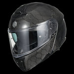 ILM Carbon Fiber Motorcycle Modular Helmets DOT ECE | Model MF529F
