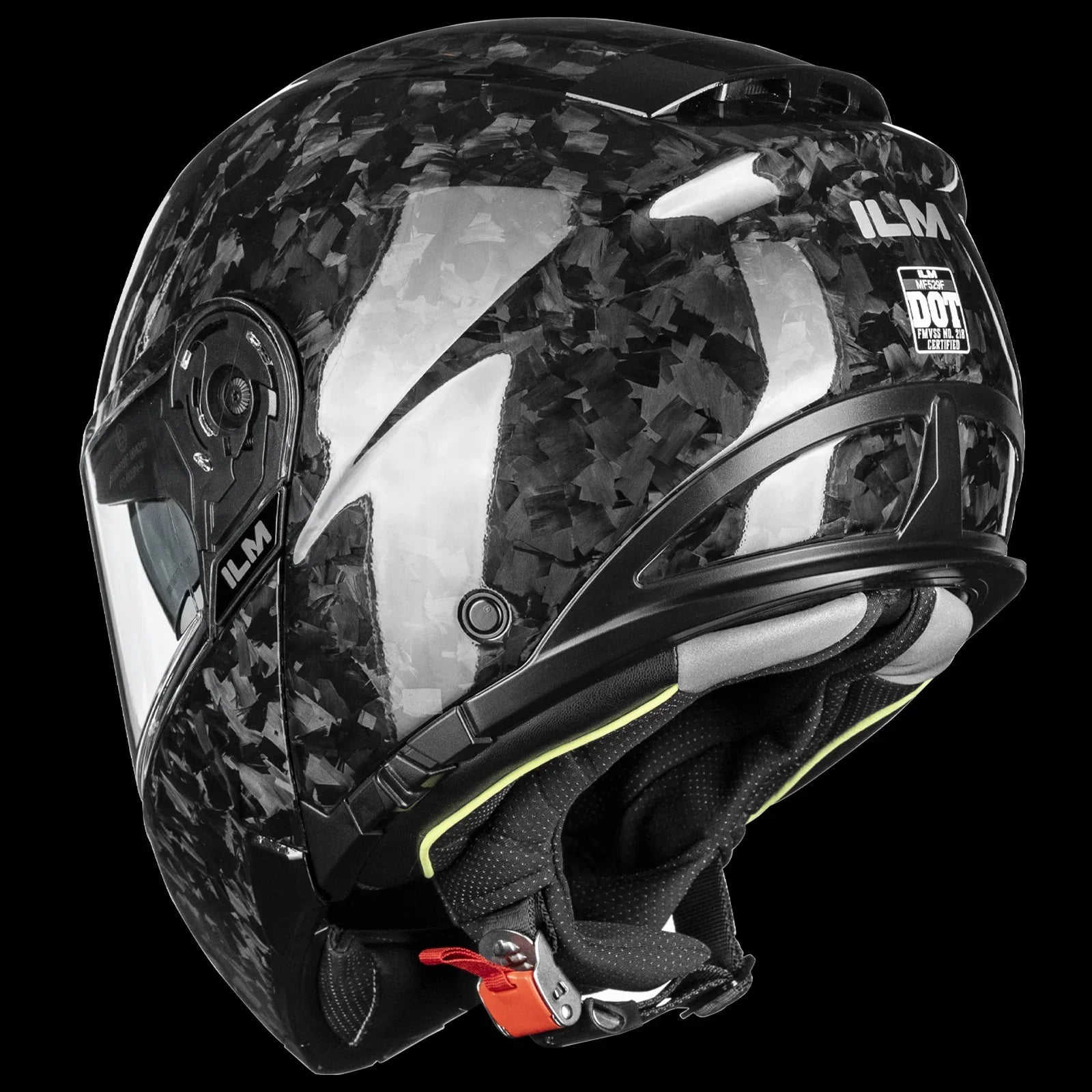 ILM Carbon Fiber Motorcycle Modular Helmets DOT ECE | Model MF529F
