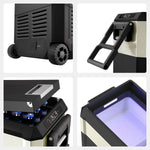 JP40 Pro Dual Zone Wheeled Portable Freezer | ICECO | 40 LT
