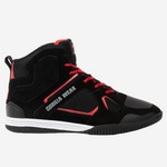 Troy High Tops | Black/Red