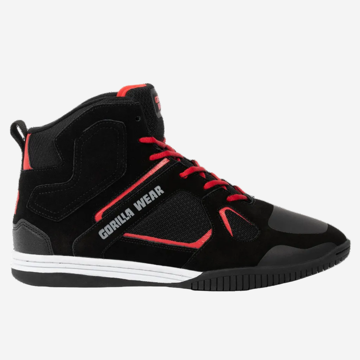 Troy High Tops | Black/Red