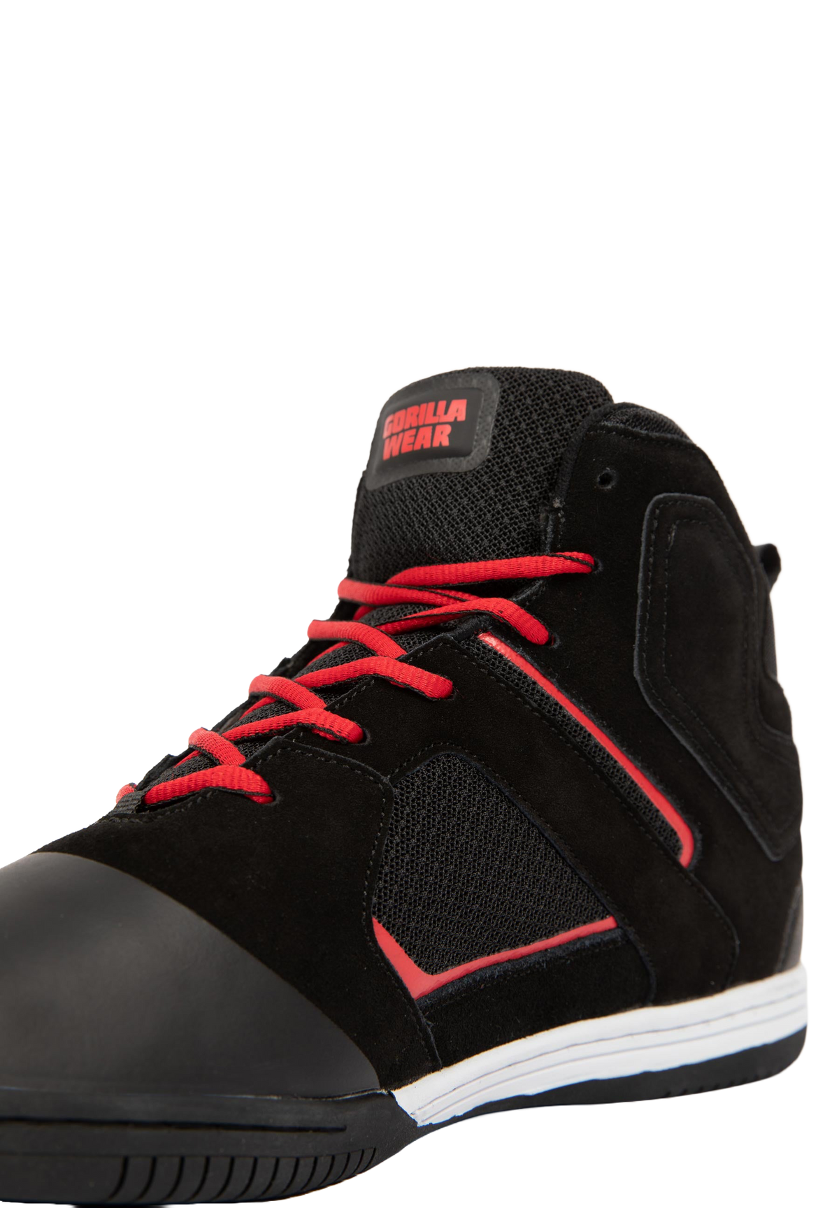 Troy High Tops | Black/Red