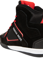 Troy High Tops | Black/Red