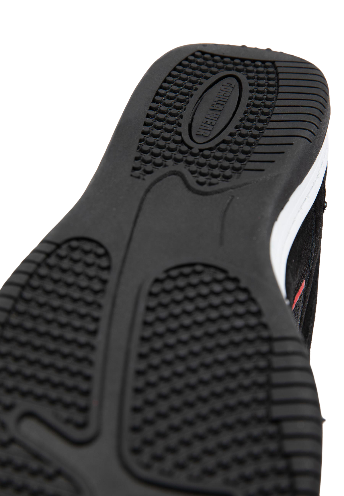 Troy High Tops | Black/Red