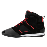 Troy High Tops | Black/Red