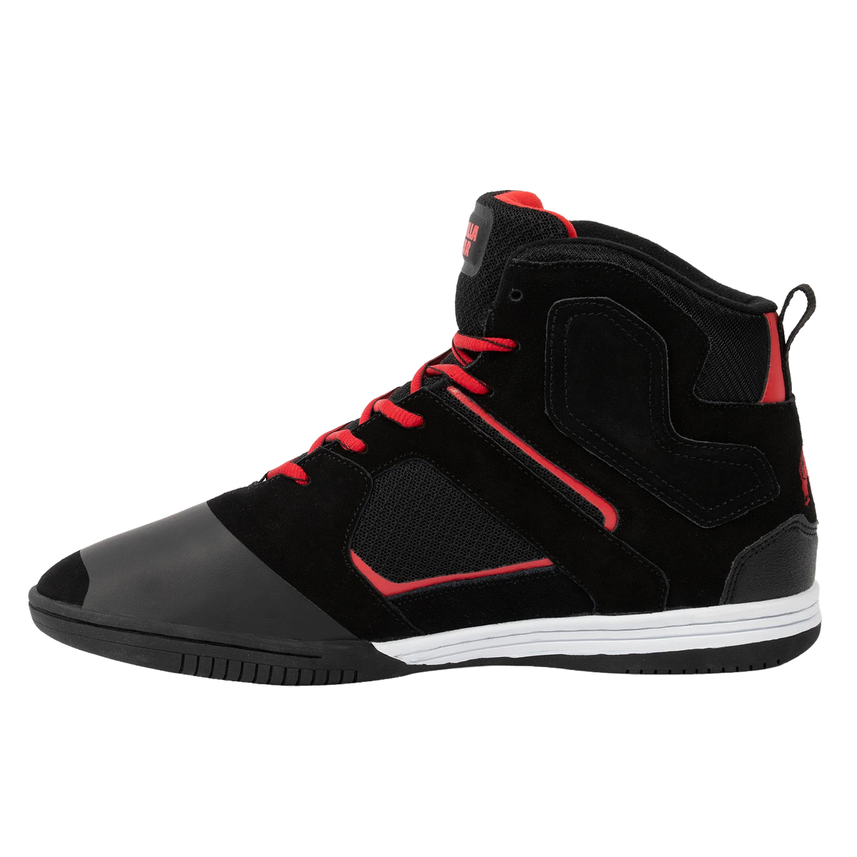 Troy High Tops | Black/Red
