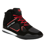 Troy High Tops | Black/Red