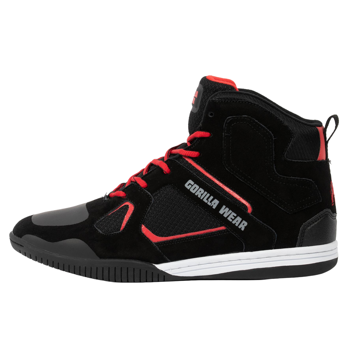 Troy High Tops | Black/Red