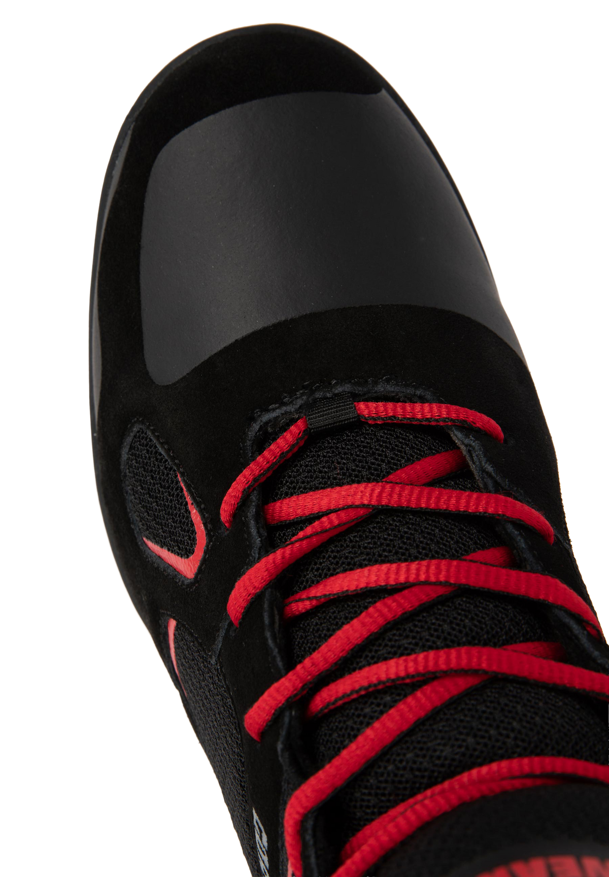 Troy High Tops | Black/Red