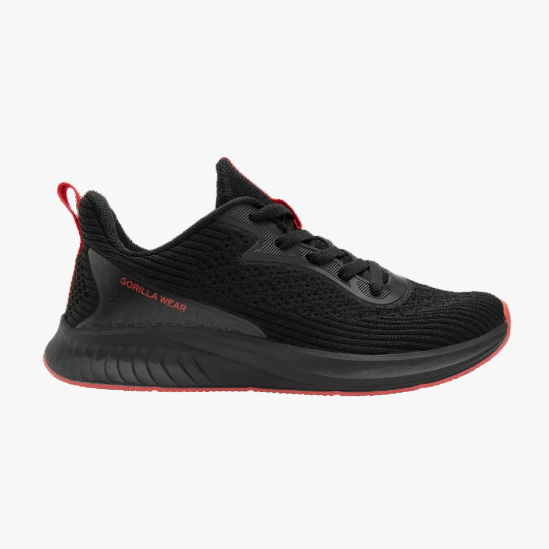 Milton Training Shoes | Black/Red