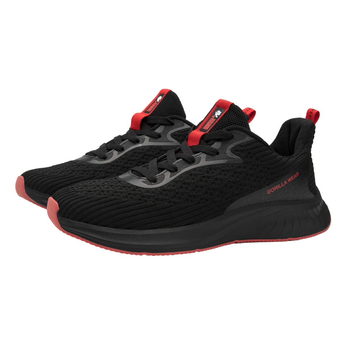 Milton Training Shoes | Black/Red