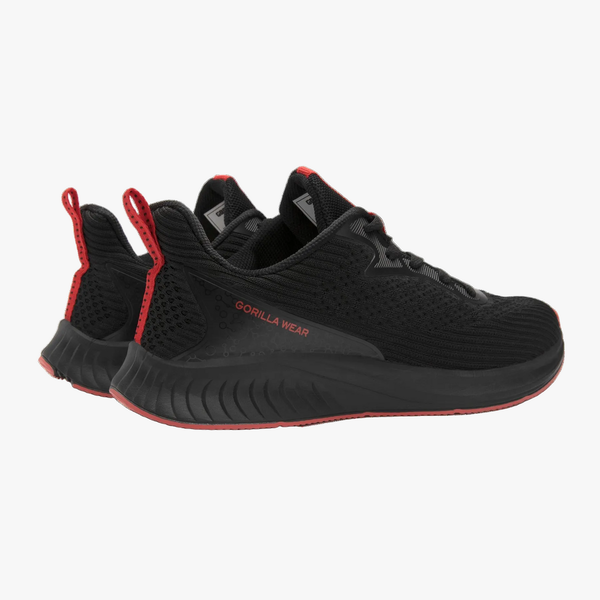 Milton Training Shoes | Black/Red