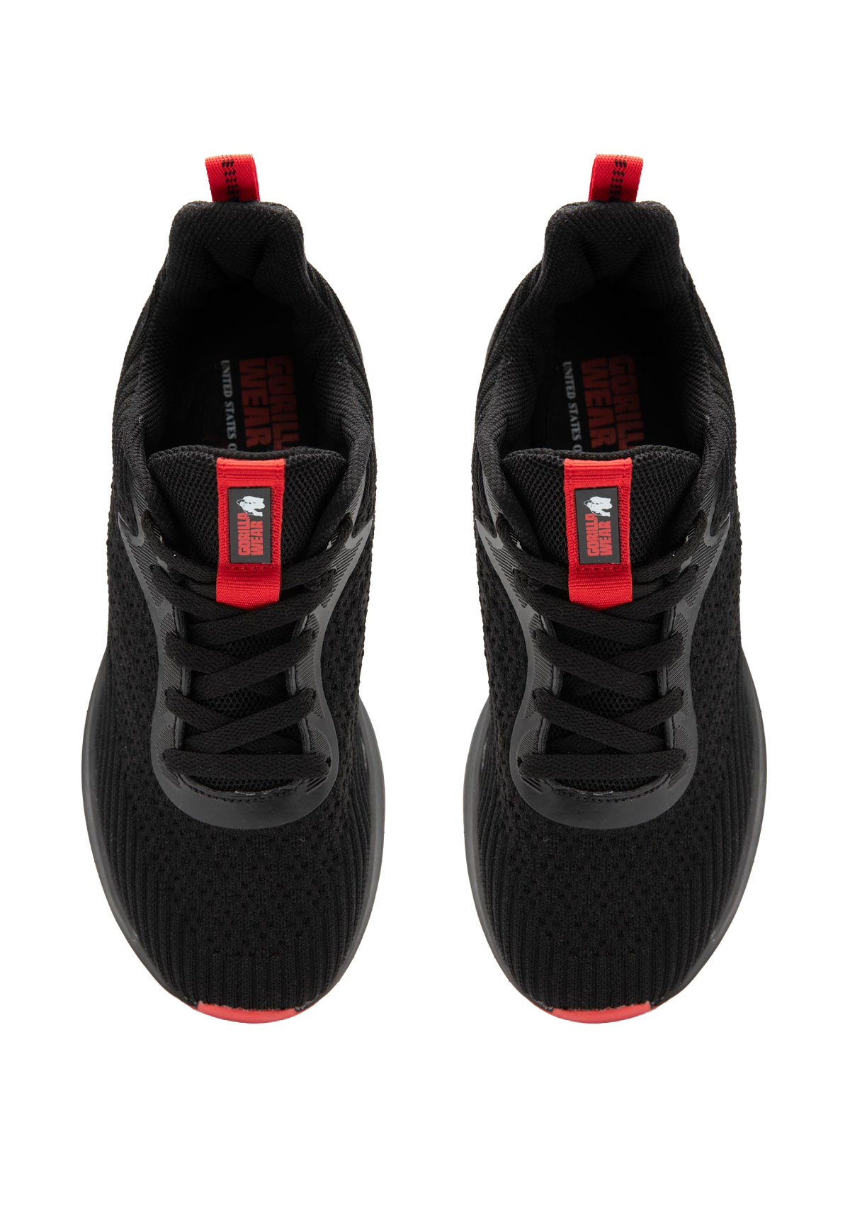 Milton Training Shoes | Black/Red