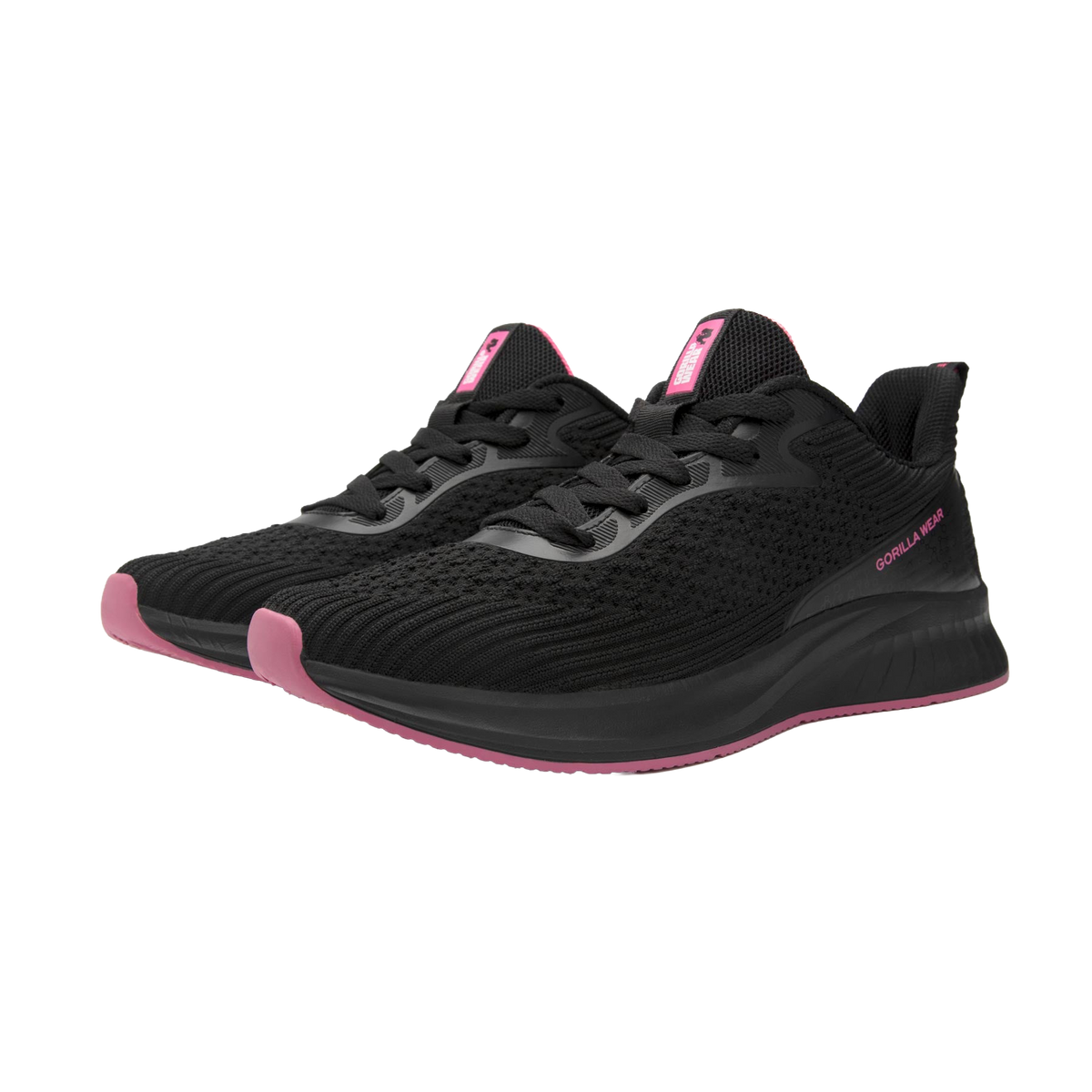 Milton Training Shoes | Black/Fuchsia