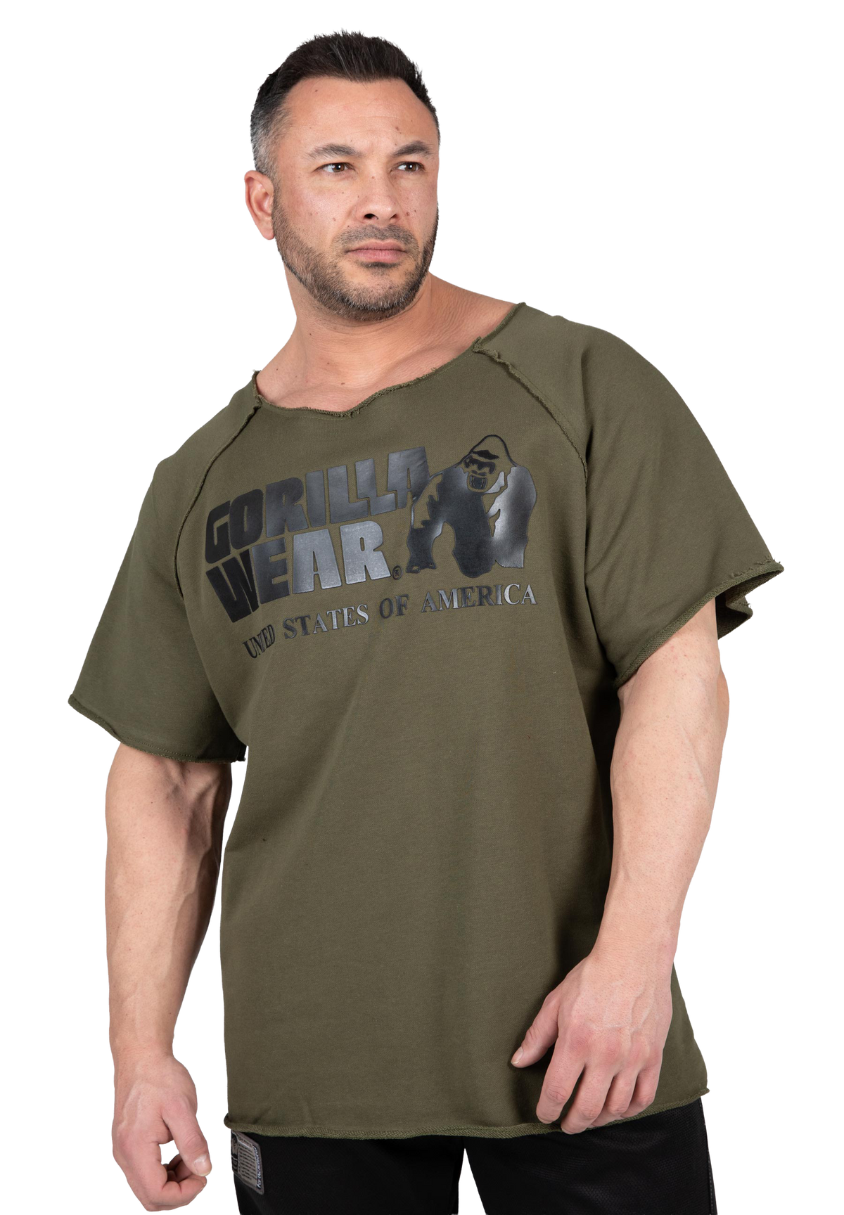 Classic Workout Top | Army Green