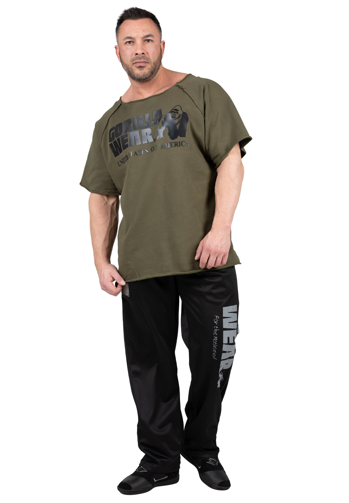 Classic Workout Top | Army Green
