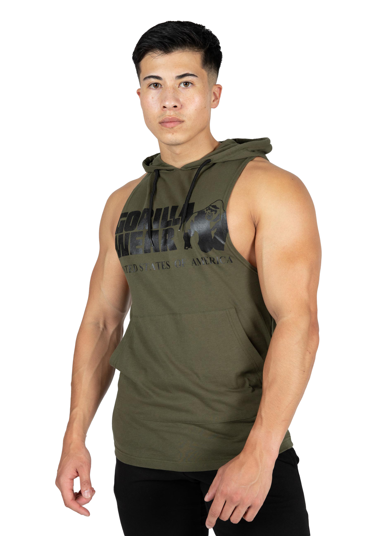 Rogers Hooded Tank Top | Green