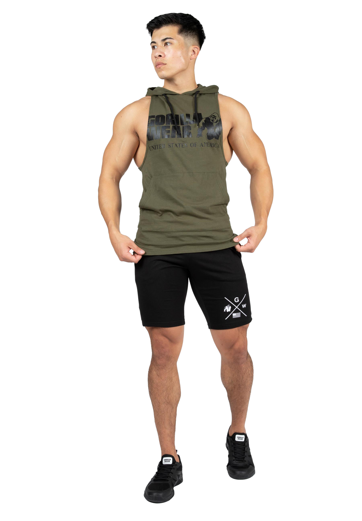 Rogers Hooded Tank Top | Green