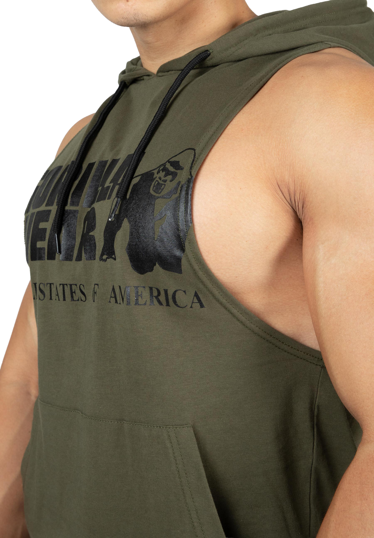 Rogers Hooded Tank Top | Green