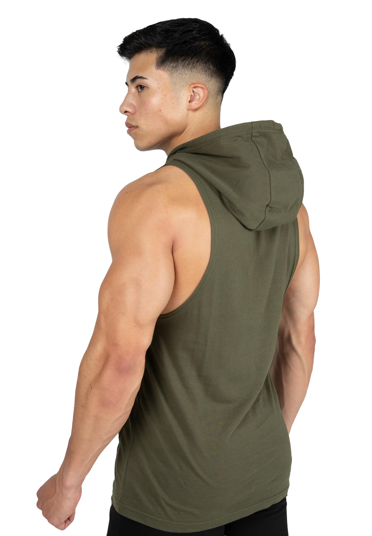 Rogers Hooded Tank Top | Green
