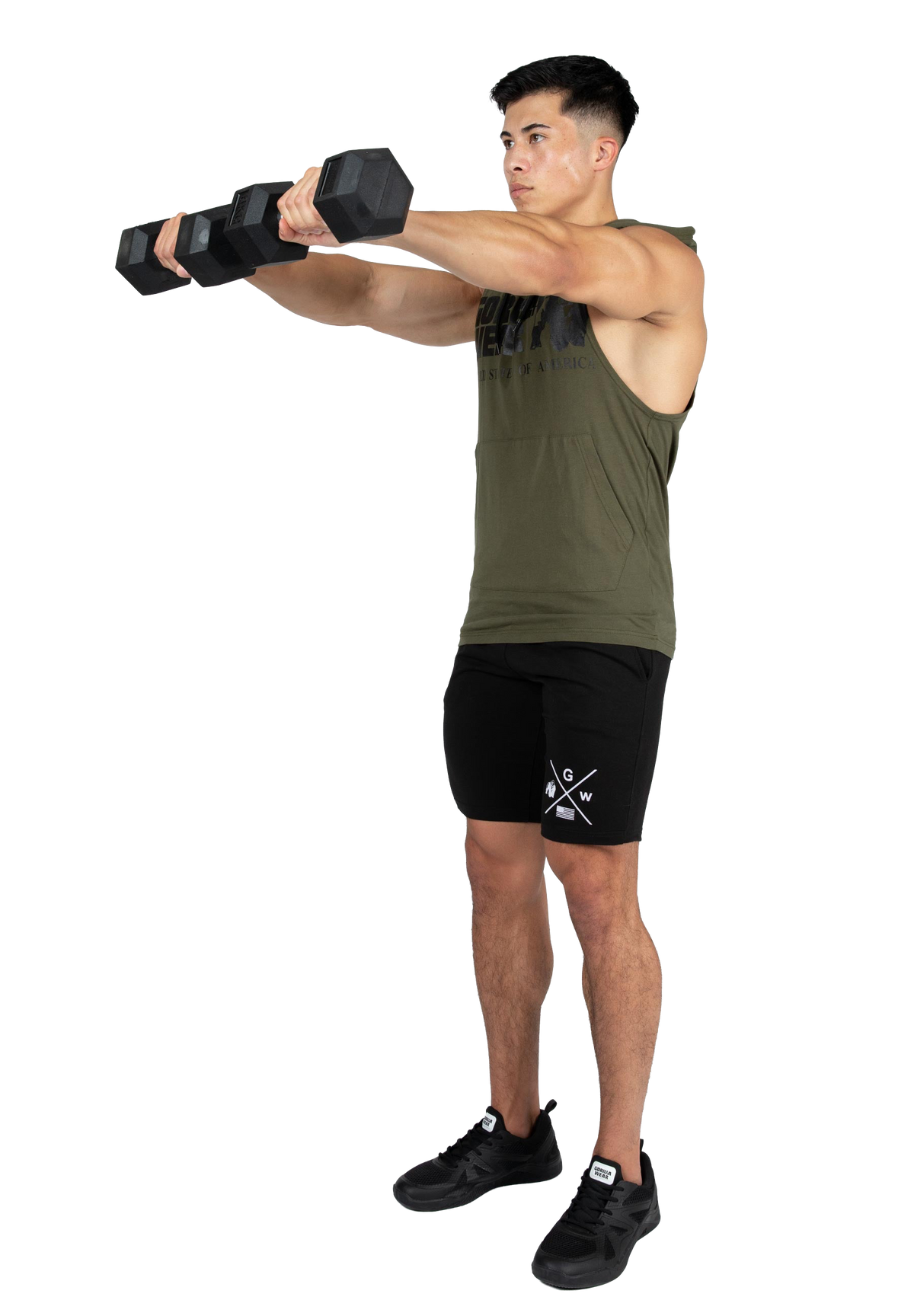 Rogers Hooded Tank Top | Green