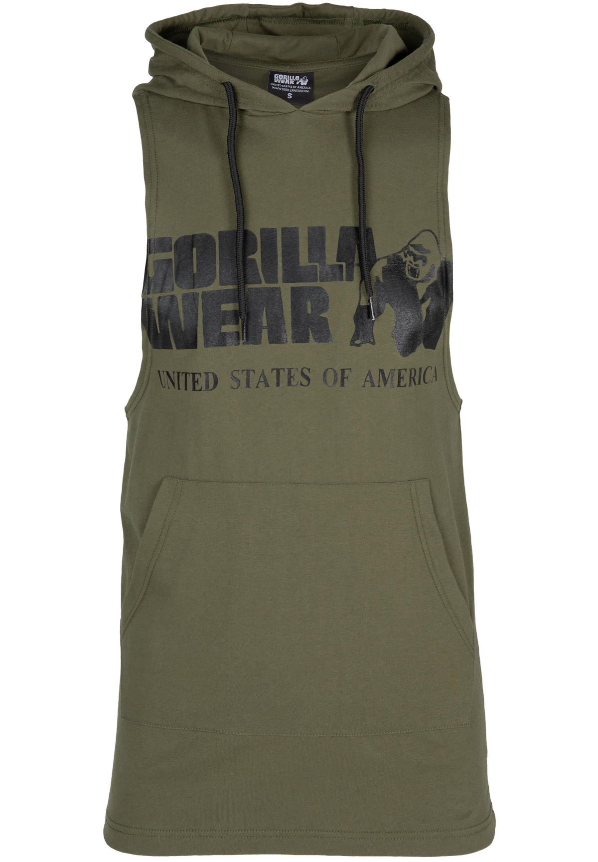 Rogers Hooded Tank Top | Green
