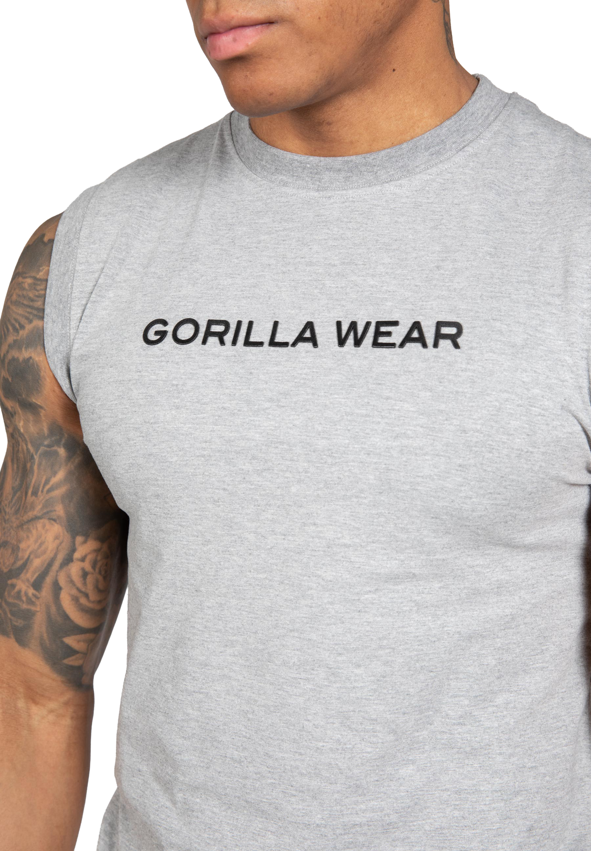 Sorrento Sleeveless T-Shirt | Gray