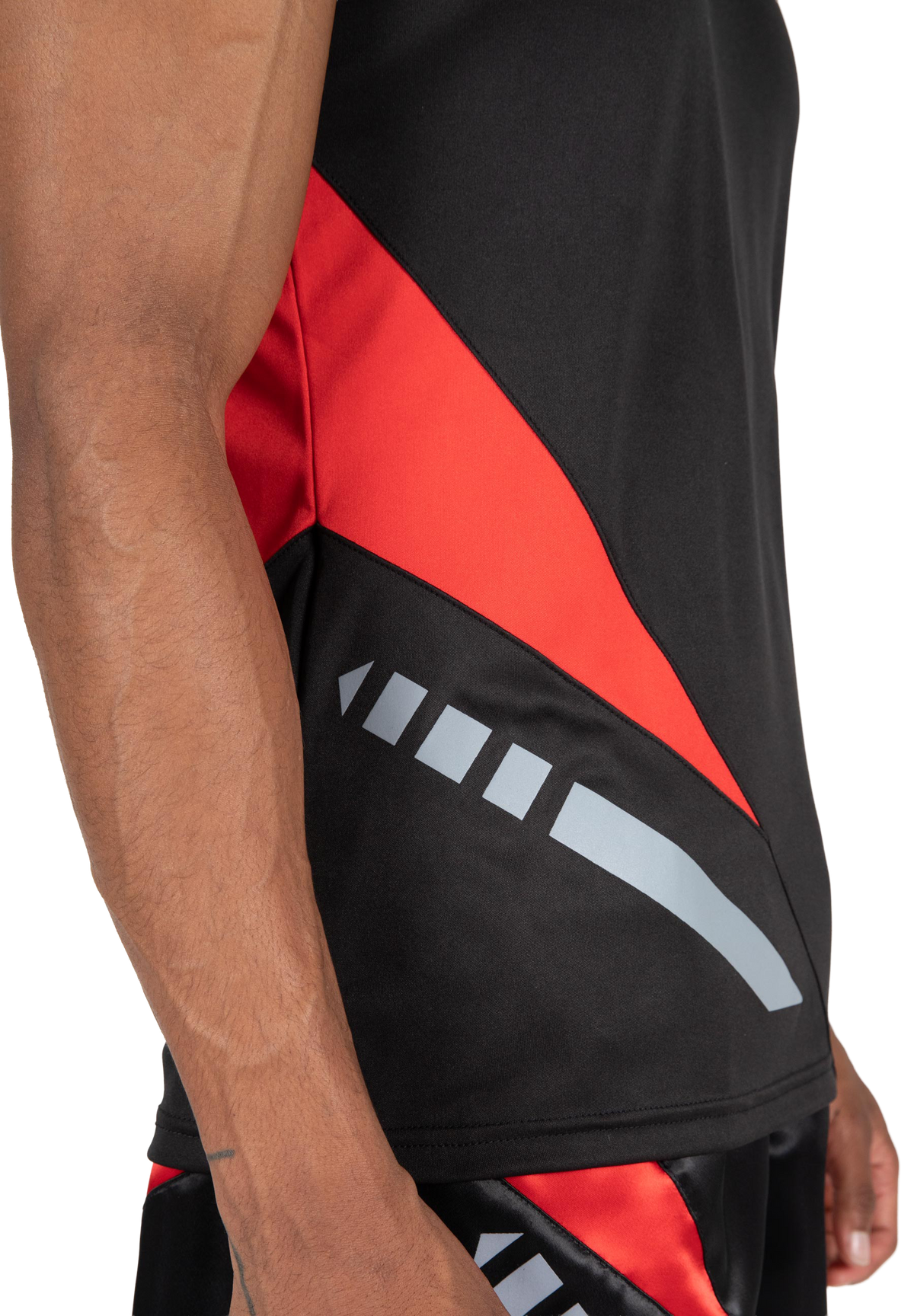Hornell Tank Top Black/Red | Unisex