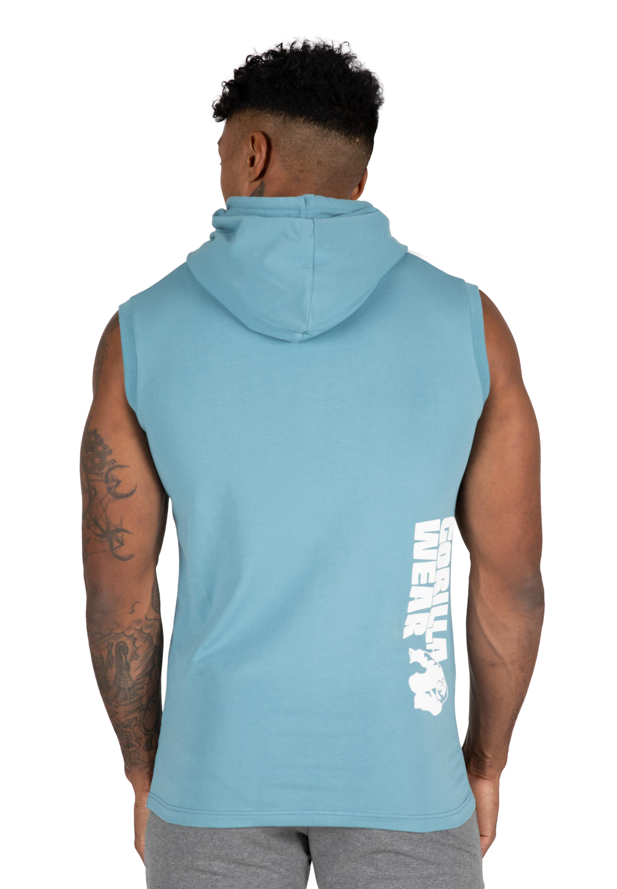 Oswego S/L Hooded T-Shirt | Blue