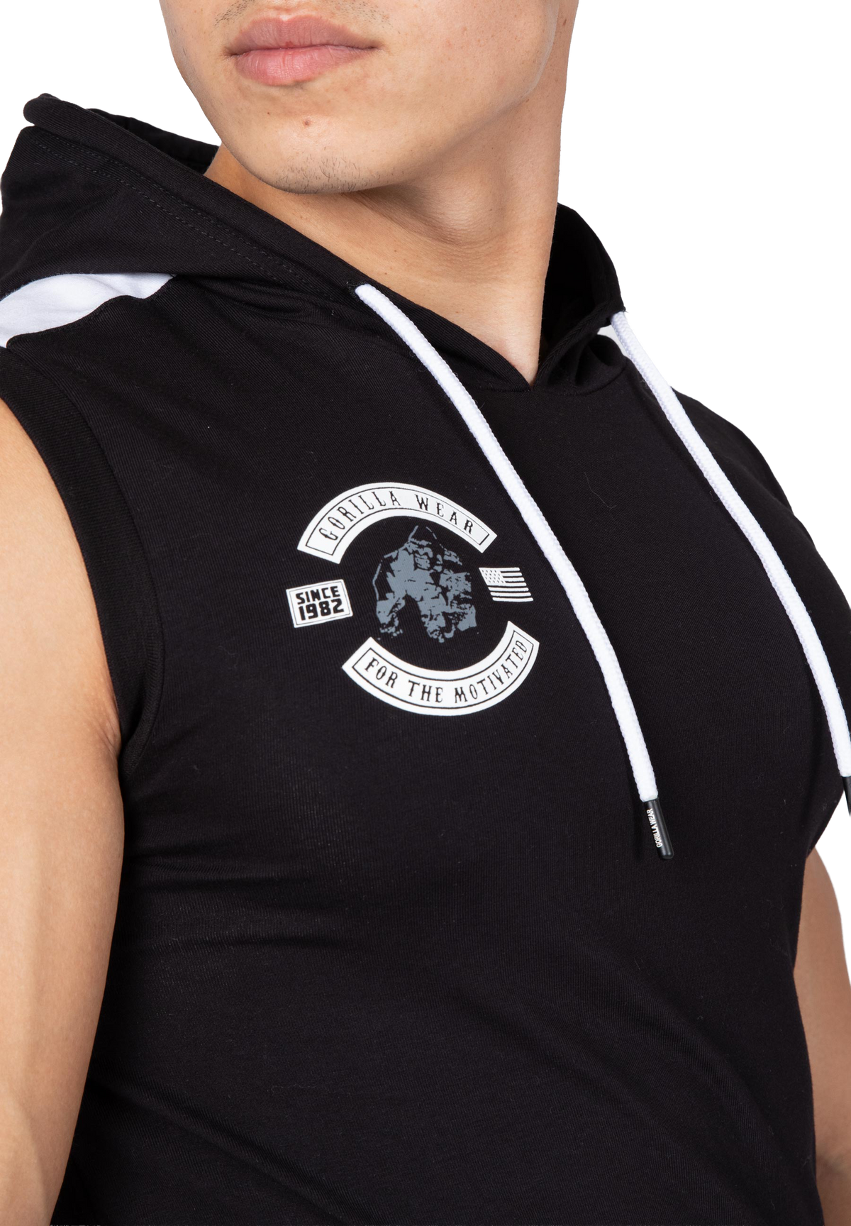 Oswego S/L Hooded T-Shirt | Black