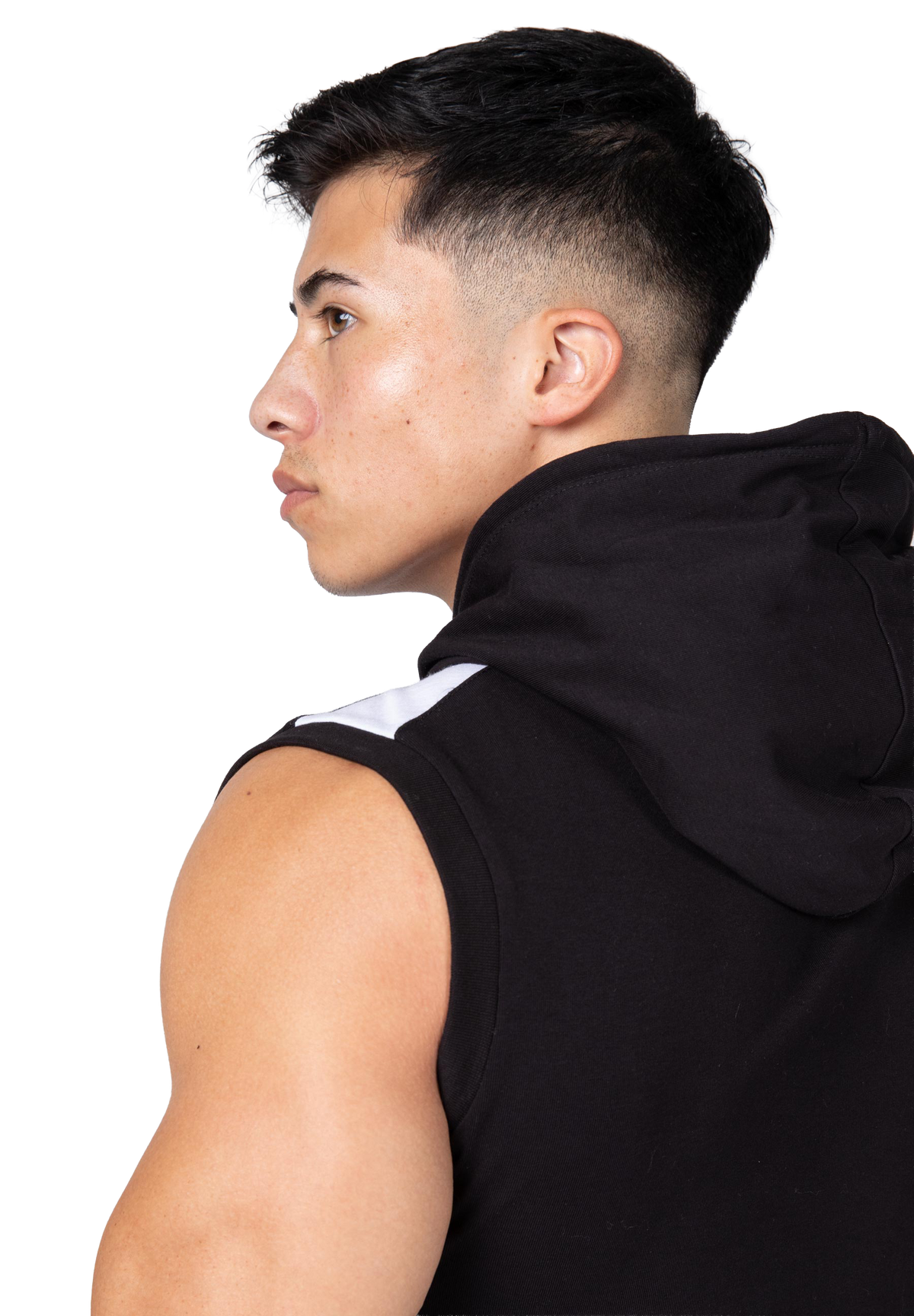 Oswego S/L Hooded T-Shirt | Black