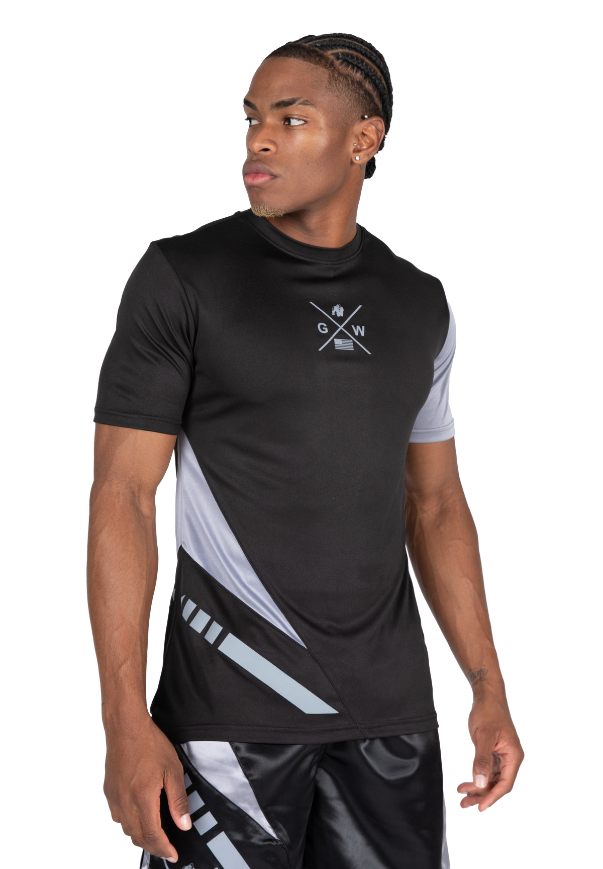Hornell T-Shirt Black/Gray | Unisex