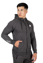 Payette Zipped Hoodie | Gray