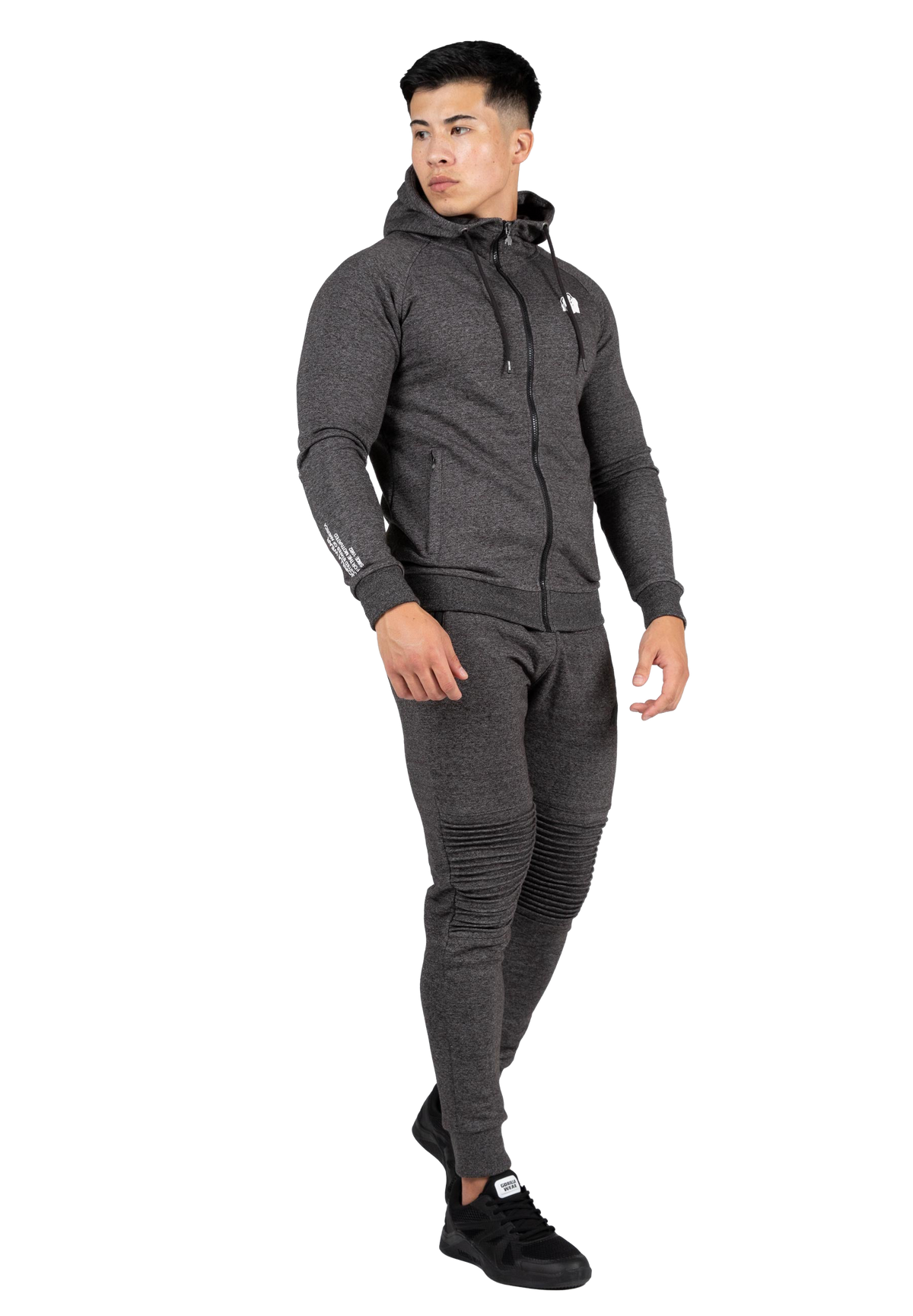 Payette Zipped Hoodie | Gray