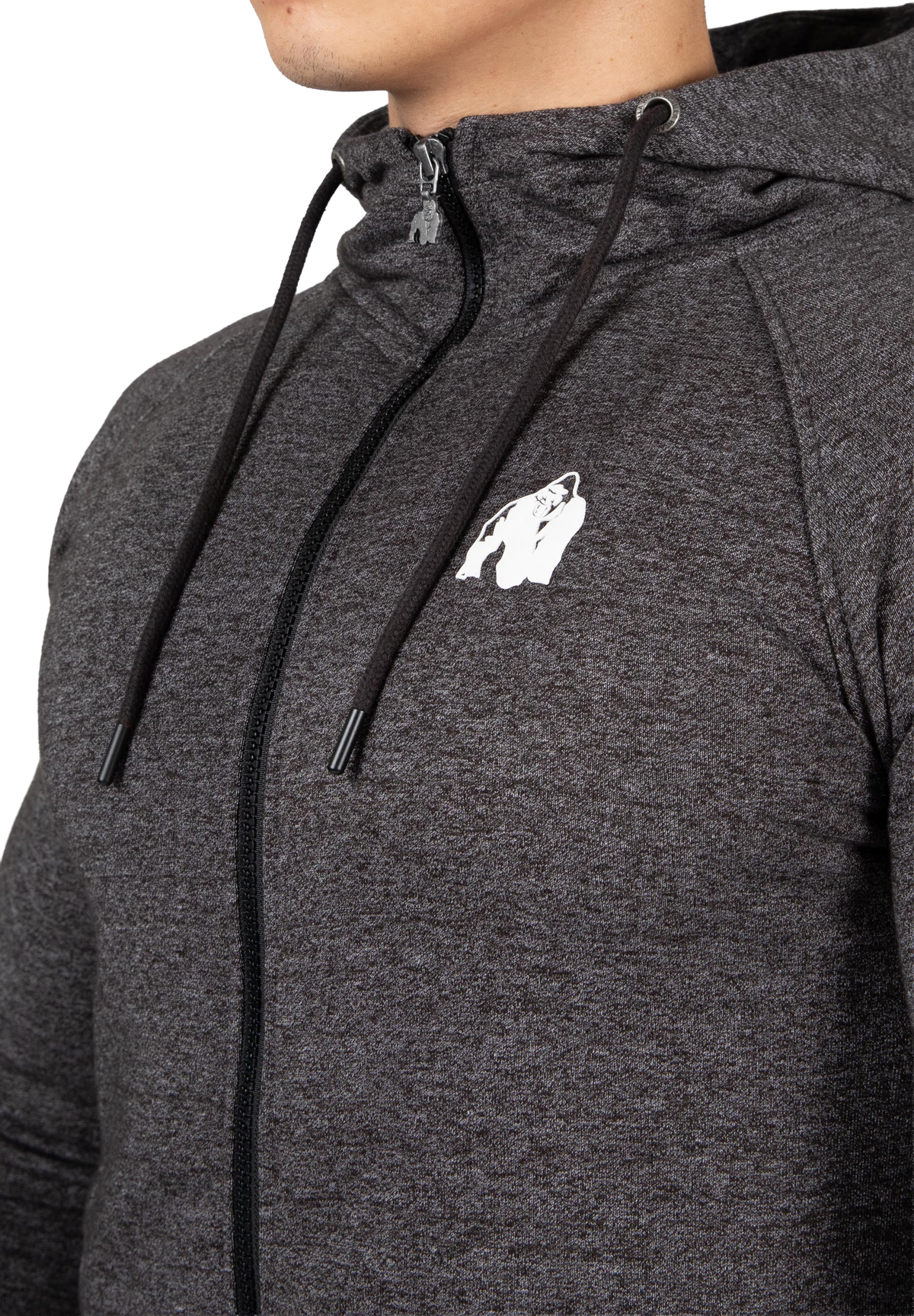 Payette Zipped Hoodie | Gray