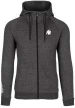 Payette Zipped Hoodie | Gray