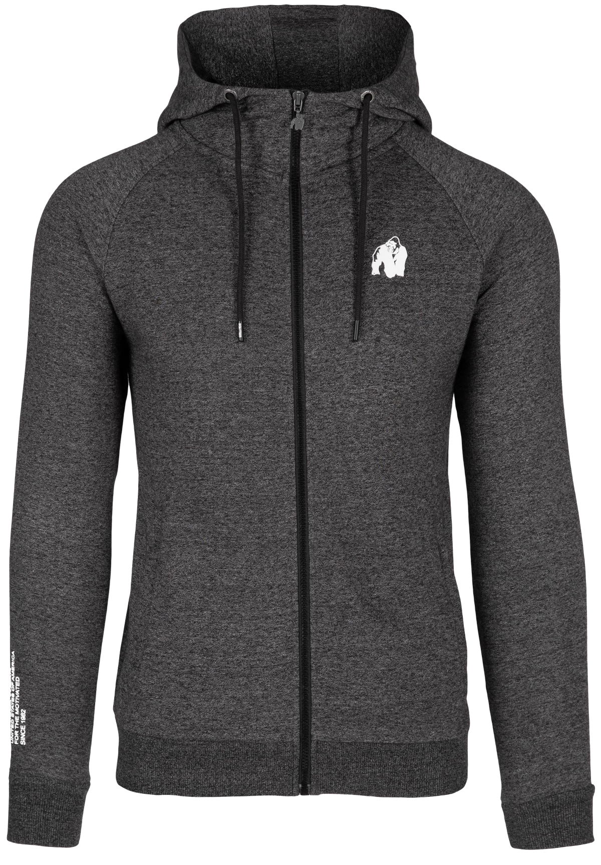 Payette Zipped Hoodie | Gray