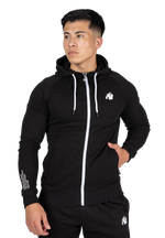 Payette Zipped Hoodie | Black