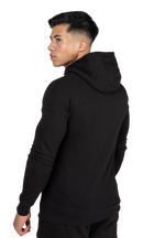 Payette Zipped Hoodie | Black