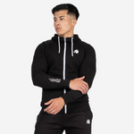 Payette Zipped Hoodie | Black