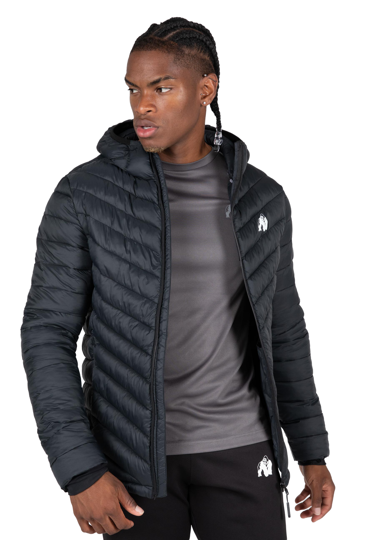 Osborn Puffer Jacket | Black