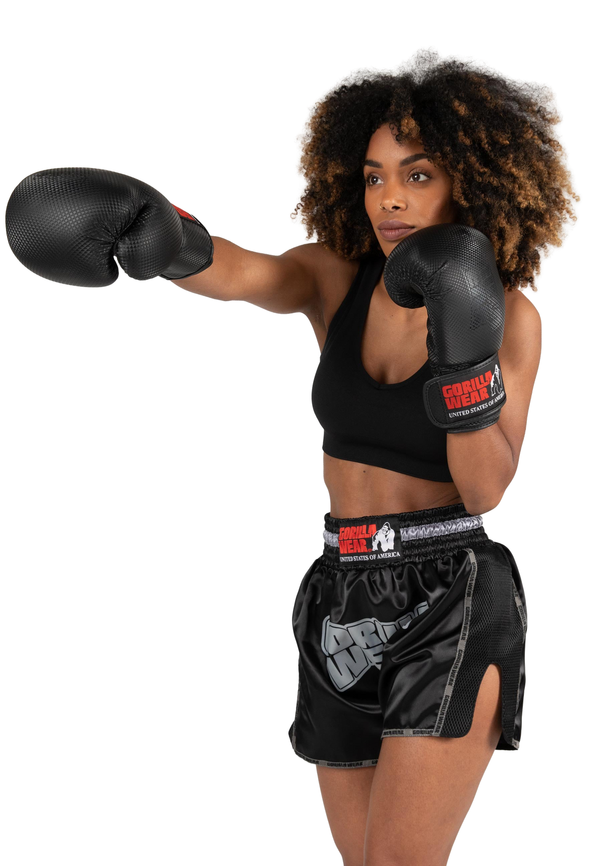 Piru Muay Thai Shorts | Black