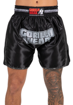 Piru Muay Thai Shorts | Black