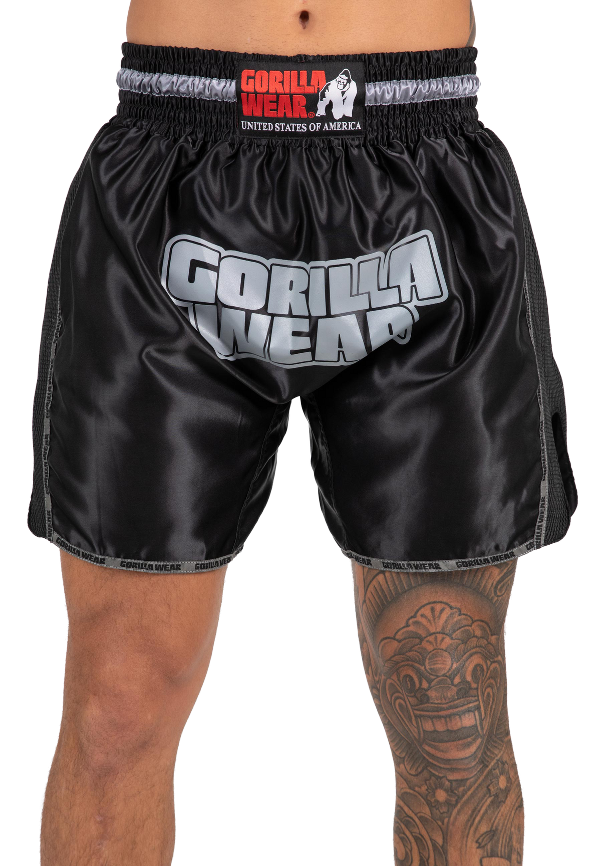 Piru Muay Thai Shorts | Black