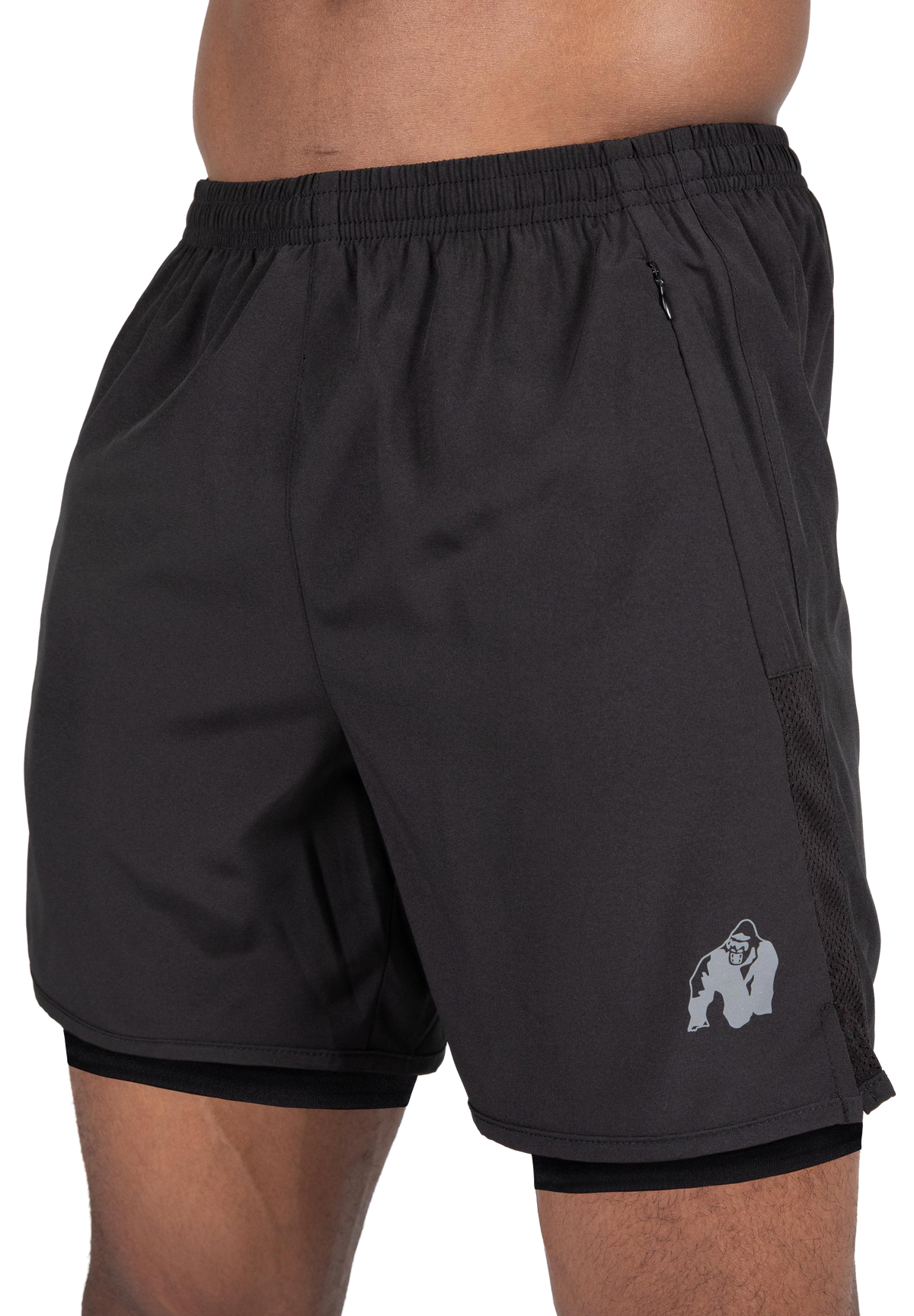 Modesto 2-In-1 Shorts | Black