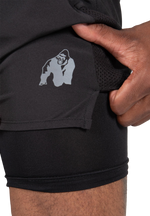 Modesto 2-In-1 Shorts | Black