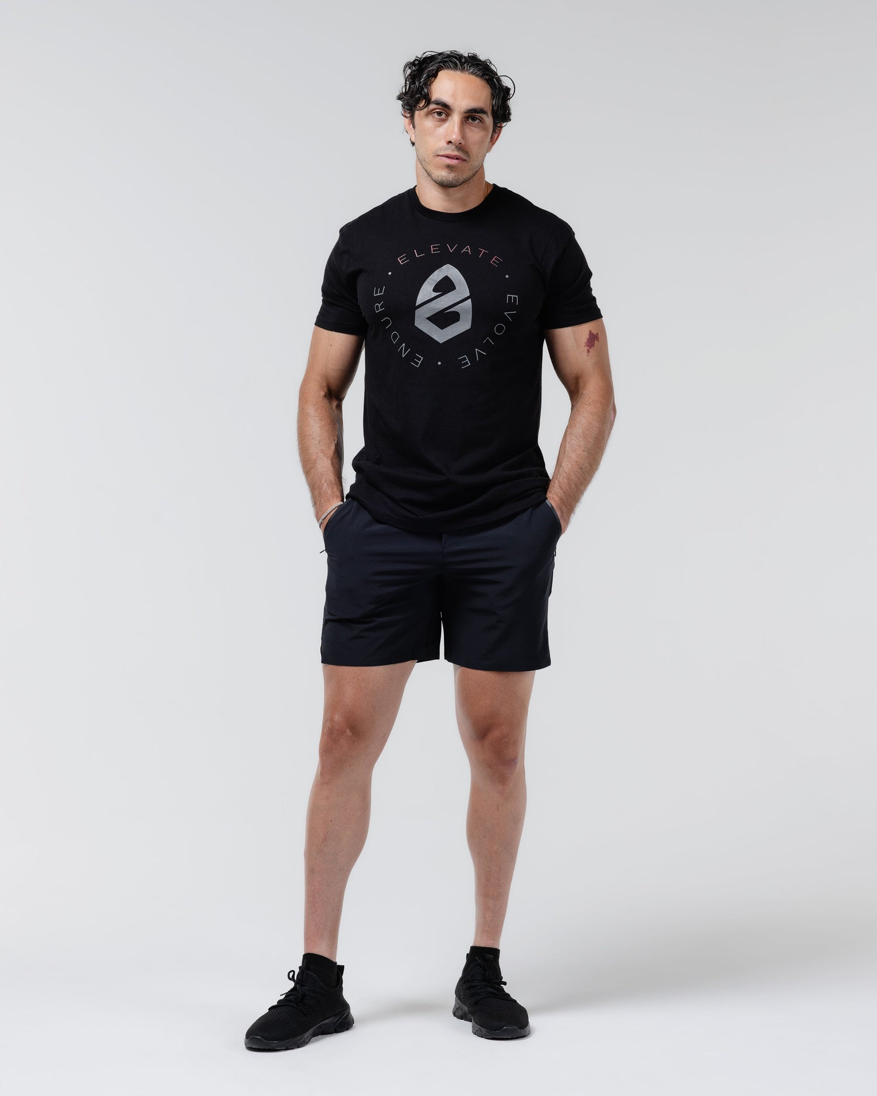 Shield Graphic Tee | Black