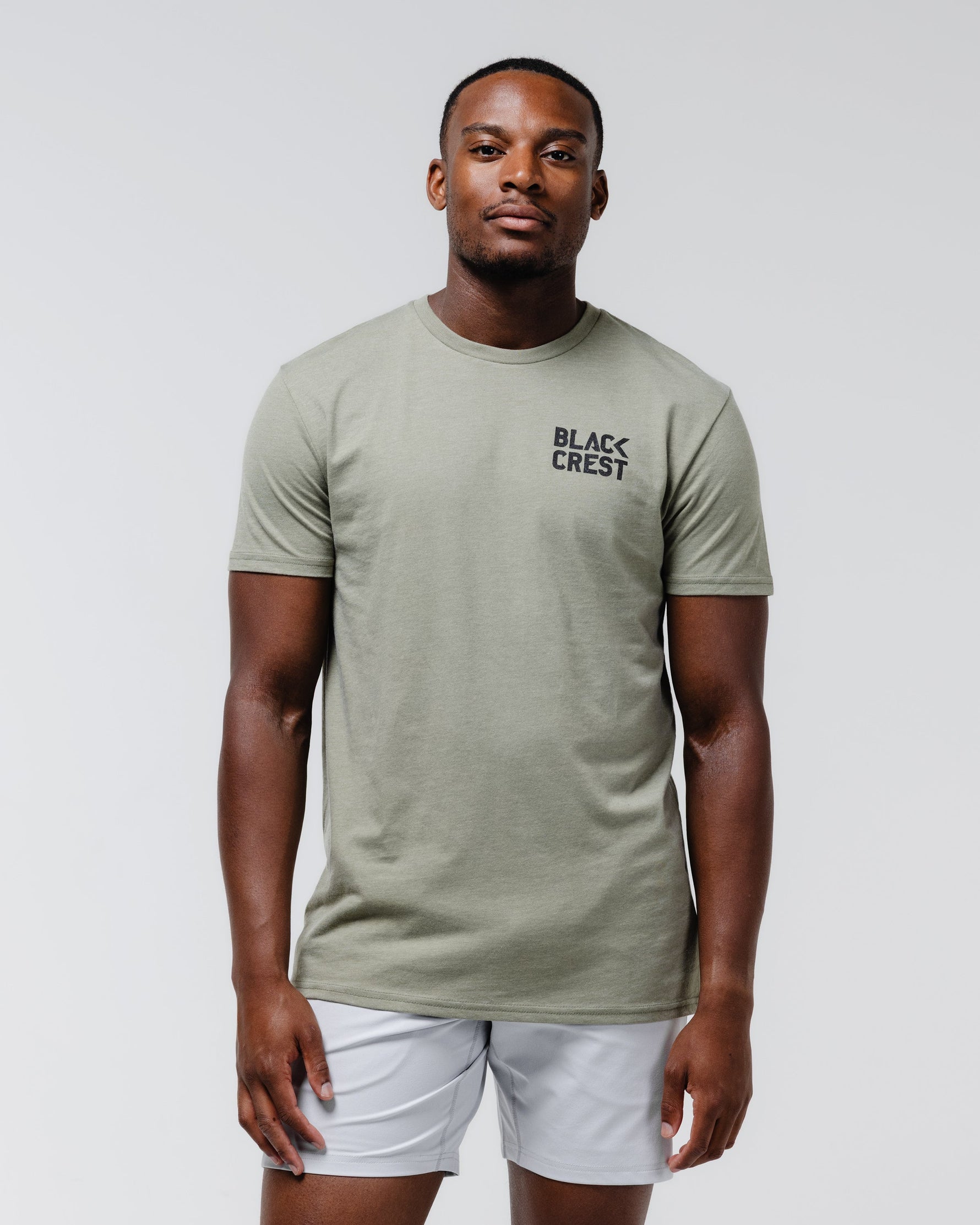 Logo Graphic Tee | Olive
