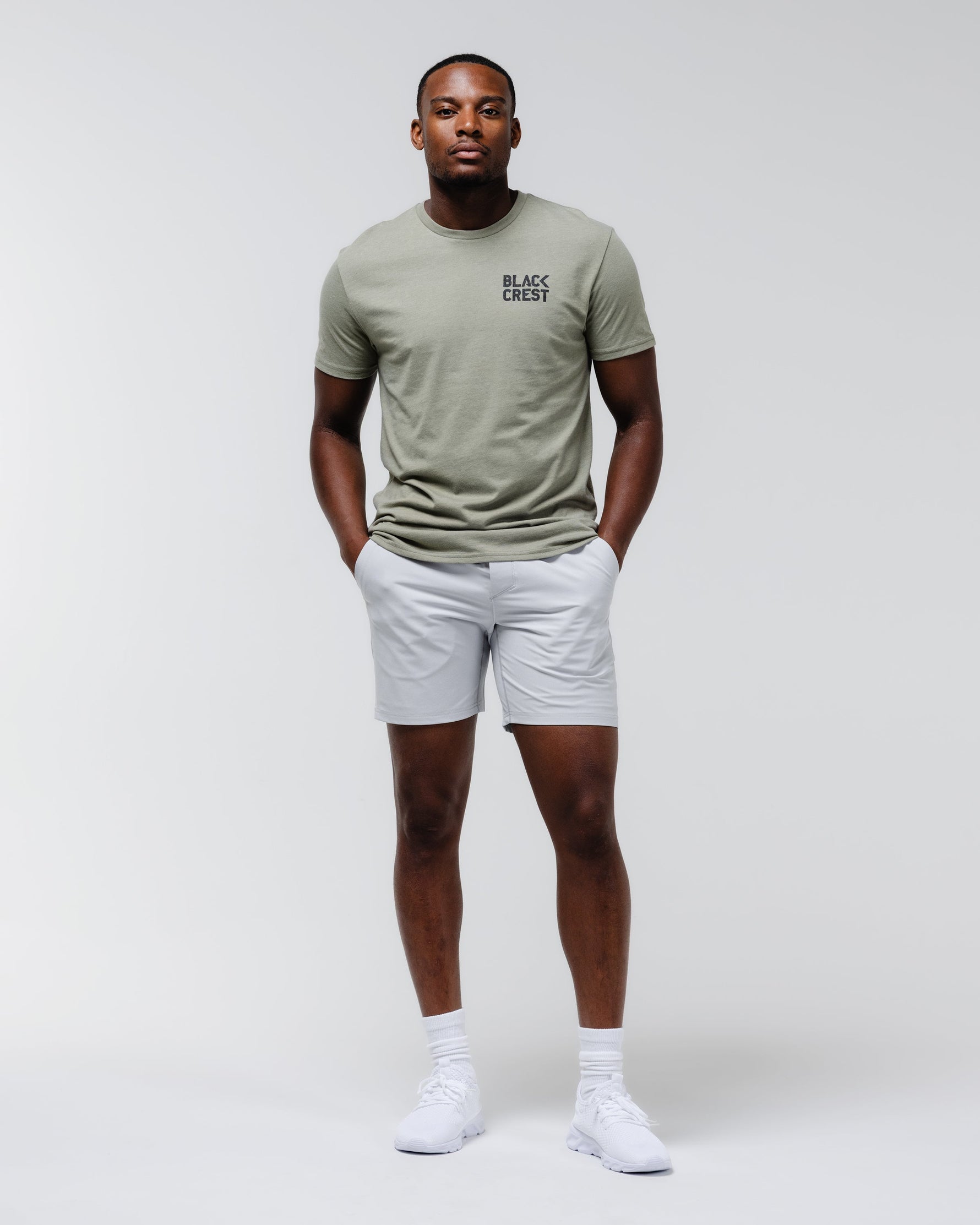 Logo Graphic Tee | Olive