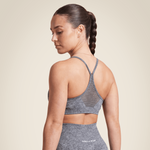 Quincy Seamless Sport Bra | Gray Melange